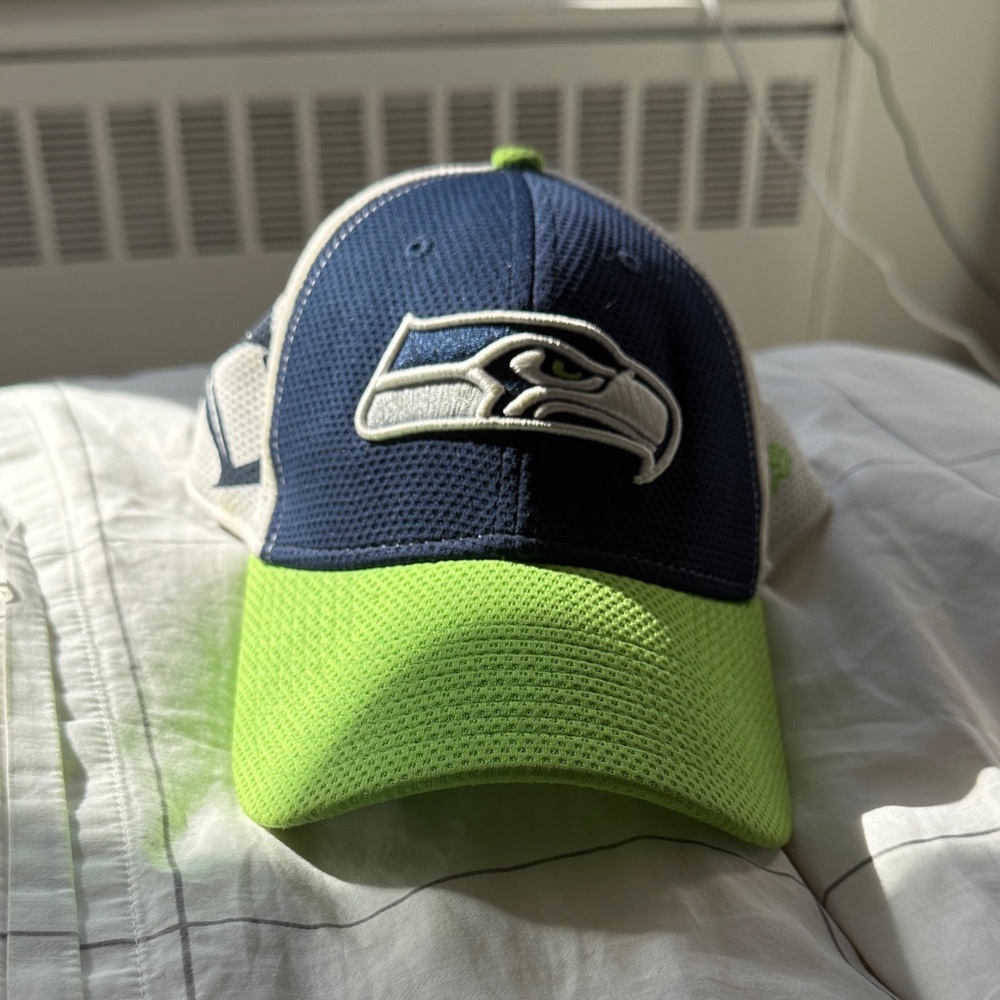 Seattle Seahawks Blue and Green Hat